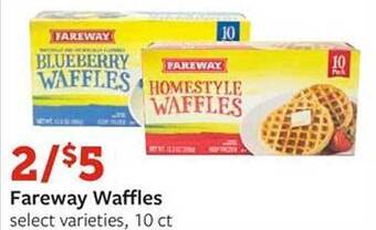 Fareway Fareway waffles offer