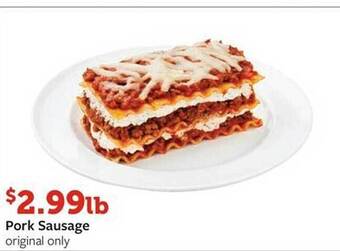 Fareway Pork sausage offer