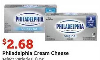 Fareway Philadelphia cream cheese offer