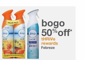 Kinney Drugs Febreze offer