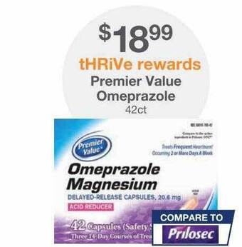 Kinney Drugs Premier value omeprazole offer