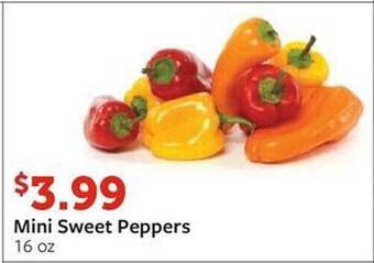 Fareway Mini sweet peppers offer