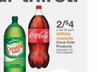 Kinney Drugs Coca-cola products offer