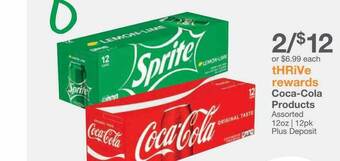 Kinney Drugs Coca-cola products offer