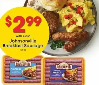 Fry's Johnsonville Breakfast Sausage 12 oz offer