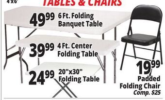 Ocean State Job Lot Tables & chairs offer
