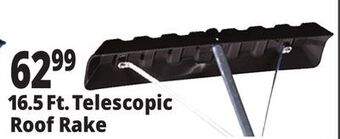 Ocean State Job Lot 16.5ft. telescopic roof rake offer
