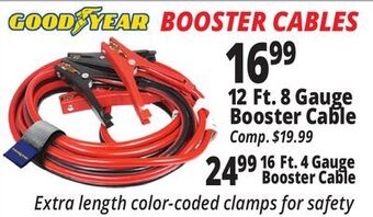 Ocean State Job Lot Good year booster cables offer