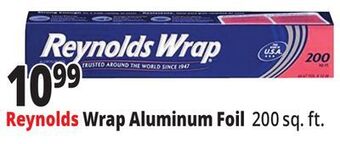 Ocean State Job Lot Reynolds wrap aluminum foil offer