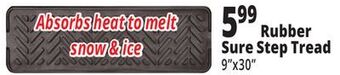 Ocean State Job Lot Rubber sure step tread offer