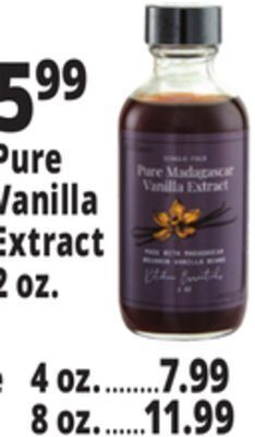 Ocean State Job Lot Pure vanilla extract offer