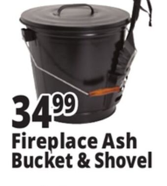 Ocean State Job Lot Fireplace ash bucket & shovel offer