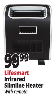 Ocean State Job Lot Lifesmart infrared slimline heater offer