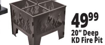 Ocean State Job Lot 20" deep kd fire pit offer