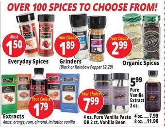 Ocean State Job Lot Over 100 spices to choose from! offer