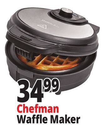 Ocean State Job Lot Chefman waffle maker offer