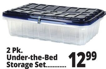 Ocean State Job Lot 2 pk. under-the-bed storage set offer