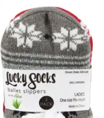 Ocean State Job Lot Sherpa bootie offer