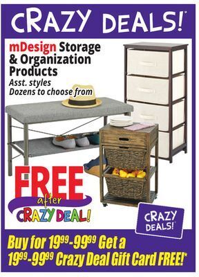 Ocean State Job Lot Mdesign storage & organization products offer