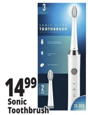 Ocean State Job Lot Sonic toothbrush offer