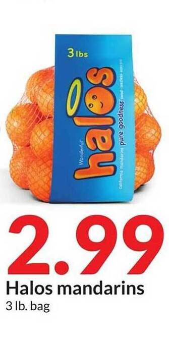 Hy-Vee Halos mandarins offer