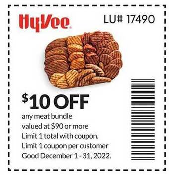 Hy-Vee Meat bundle offer