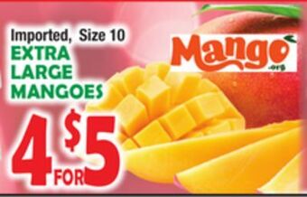 Bravo Supermarkets Extra large mangoes offer