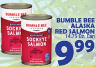 Bravo Supermarkets Bumble bee alaska red salmon offer