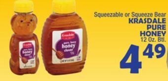 Bravo Supermarkets Krasdale pure honey offer