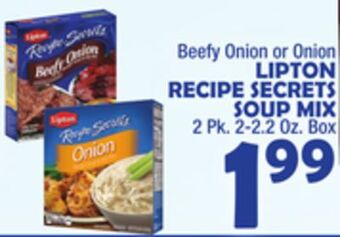 Bravo Supermarkets Lipton recipe secrets soup mix offer