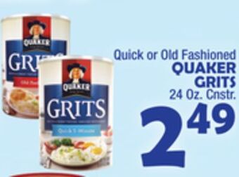 Bravo Supermarkets Quaker grits offer