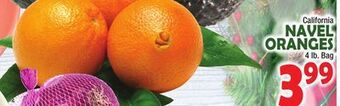 Bravo Supermarkets Navel oranges offer