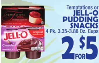 Bravo Supermarkets Jell-o pudding snacks offer