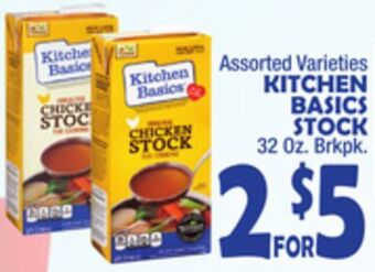 Bravo Supermarkets Kitchen basics stock offer