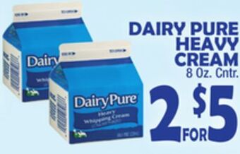 Bravo Supermarkets Dairy pure heavy cream offer