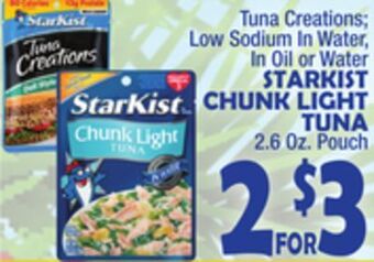Bravo Supermarkets Starkist chunk light tuna offer