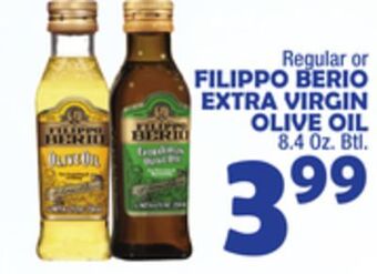 Bravo Supermarkets Filippo berio extra virgin olive oil offer