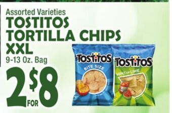 Bravo Supermarkets Tostitos tortilla chips xxl offer