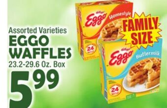 Bravo Supermarkets Eggo waffles offer