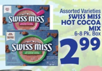 Bravo Supermarkets Swiss miss hot cocoa mix offer
