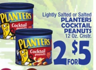 Bravo Supermarkets Planters cocktail peanuts offer