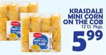 Bravo Supermarkets Krasdale mini corn on the cob offer