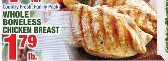 C Town Whole boneless chicken breast offer