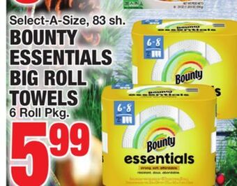 C Town Bounty essentials big roll towels offer