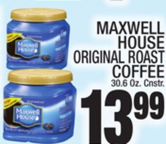 C Town Maxwell house original roast coffee offer