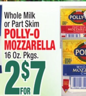 C Town Polly-o mozzarella offer
