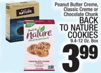 C Town Back to nature cookies offer