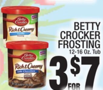 C Town Betty crocker frosting offer