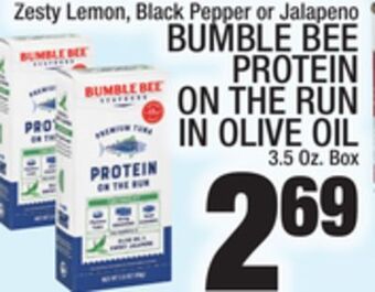 C Town Bumble bee protein on the run in olive oil offer