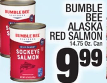 C Town Bumble bee alaska red salmon offer